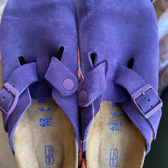 42 Narrow purple birkenstocks - Picture 2 of 3